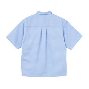 HELLO SECT STRIPE WORK SHIRTS