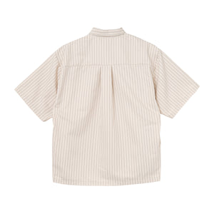 HELLO SECT STRIPE WORK SHIRTS