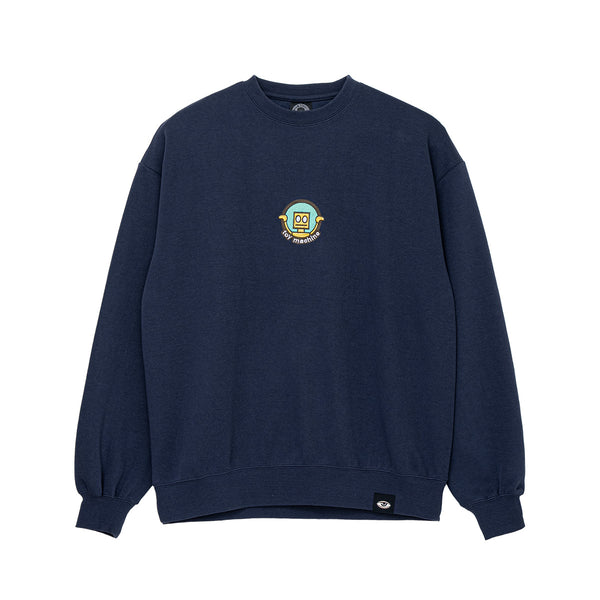 ROBOT DOUBLE-SIDED JERSEY CREW NECK