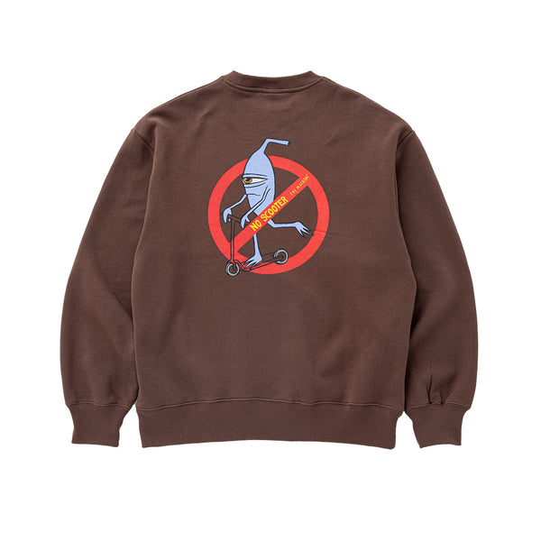 【10月下旬発送予定】NO SCOOTER SWEAT CREW NECK
