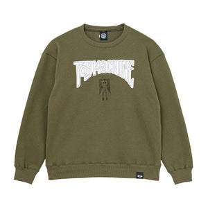 WINGED SECT ROCKET EMBROIDERED SWEAT CREW