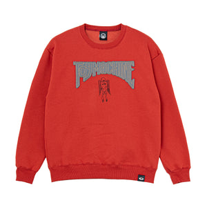 WINGED SECT ROCKET EMBROIDERED SWEAT CREW