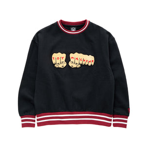 FIST CHENILLE EMB SWEAT CREW