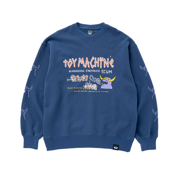【10月下旬発送予定】CHRACTERS SWEAT CREW NECK