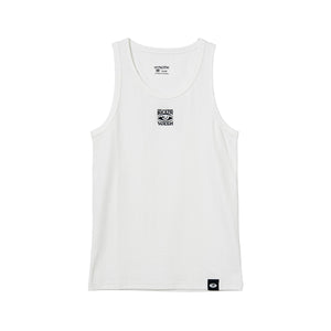 BRAIN WASH RIB FIT TANK TOP
