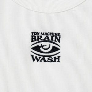 BRAIN WASH RIB FIT TANK TOP