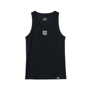 BRAIN WASH RIB FIT TANK TOP