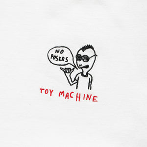 (HEAVY WEIGHT) NO POSER EMB. SS TEE