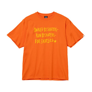 OWNED, RUN, FOR SKATERS SS TEE