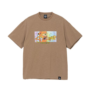 GM PIZZA SECT SLUB YARN SS TEE