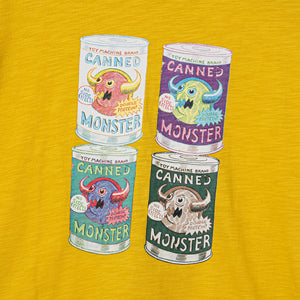 CANNED MONSTER SLUB YARN SS TEE