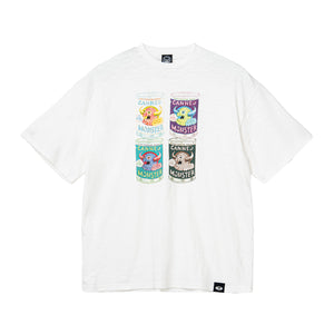 CANNED MONSTER SLUB YARN SS TEE