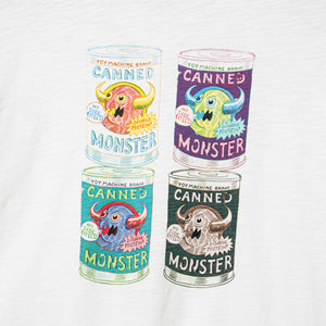 CANNED MONSTER SLUB YARN SS TEE
