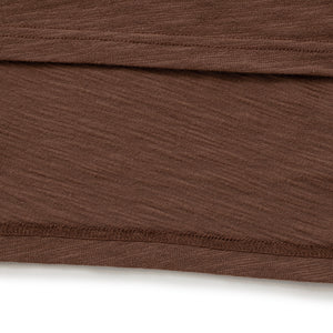 DAN LU DECK SLUB YARN SS TEE