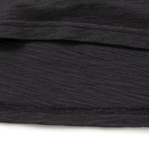 DAN LU DECK SLUB YARN SS TEE