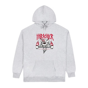 THR X TOY MACHINE MONSTER-GRAM SWEAT PARKA