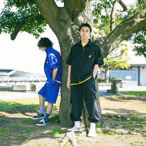 SECT WAX EMBROIDERY BIG SHIRTS