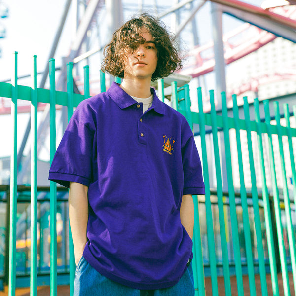 PYRAMID SECT EMBROIDERY SS POLO