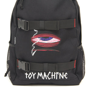 SECT EYE SKATEBOARD BACK PACK - BLACK