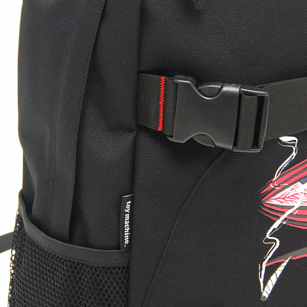 SECT EYE SKATEBOARD BACK PACK - BLACK