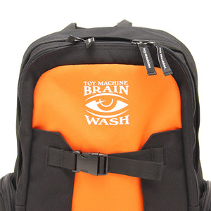 BRAINWASH SKATE BACK PACK - ORANGE