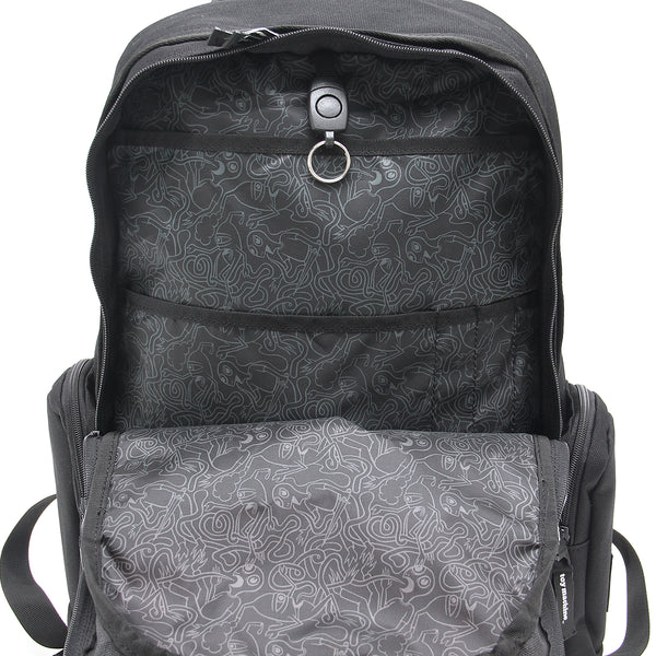 BRAINWASH SKATE BACK PACK - ORANGE