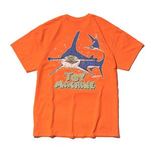 TOYMACHINE * HIROTTON COLLABO SS TEE SECT SHARK