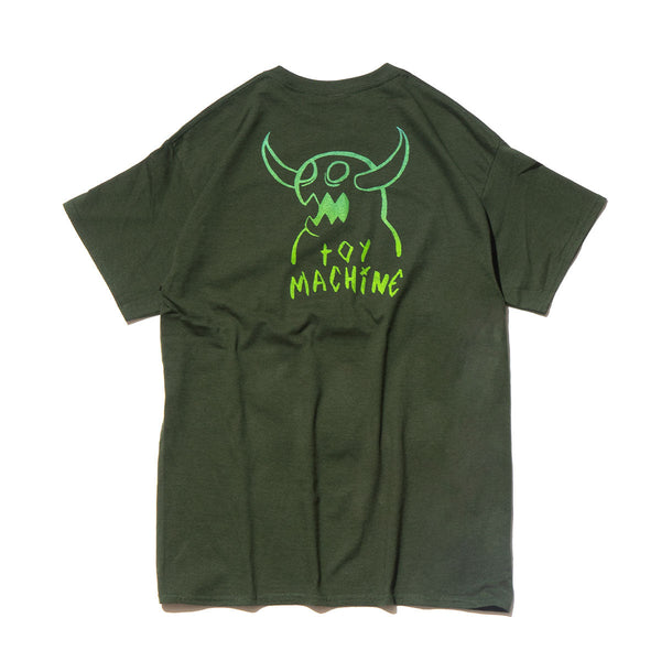 MARKED MONSTER EMBROIDERY SS TEE