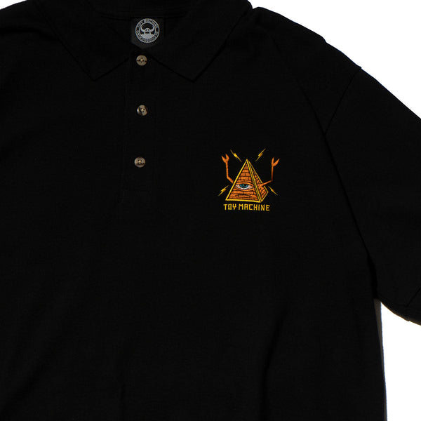 PYRAMID SECT EMBROIDERY SS POLO