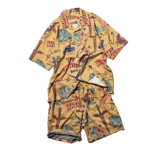 TOYMACHINE * HIROTTON COLLABO SS WIDE SHORT PANTS