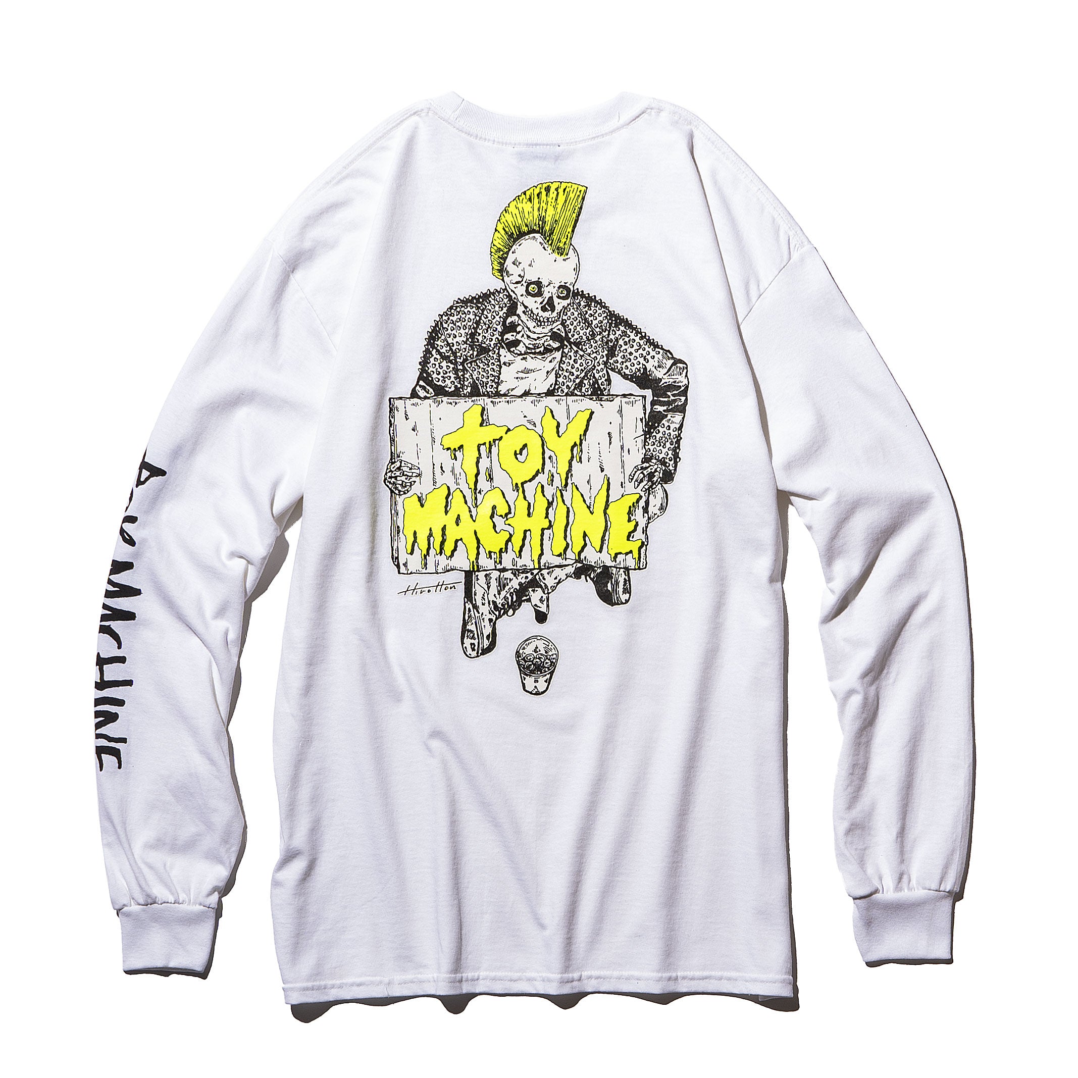 Tokyo Machine Merchandise TOYMACHINE * HIROTTON COLLABO LONG TEE MOHAWK – Toy Machine Japan