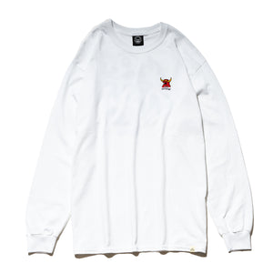 MARKED MONSTER EMBROIDERY LONG TEE