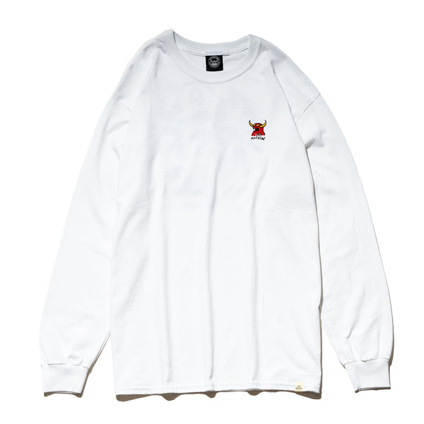 MARKED MONSTER EMBROIDERY LONG TEE