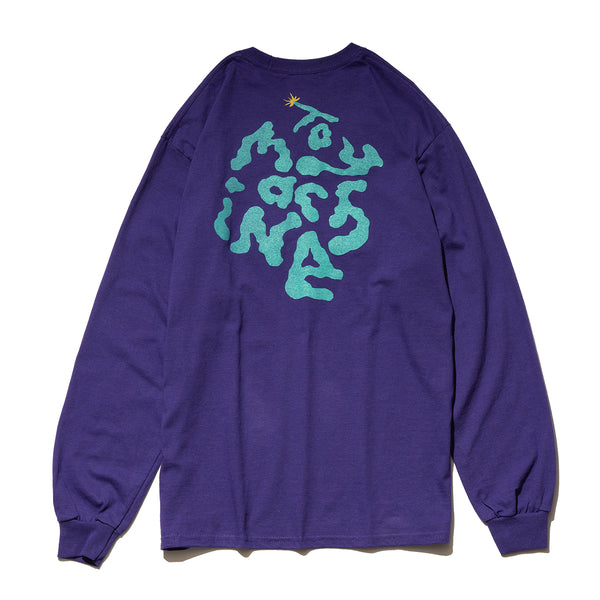 MARKED MONSTER EMBROIDERY LONG TEE