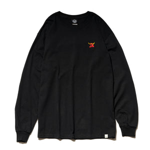 MARKED MONSTER EMBROIDERY LONG TEE
