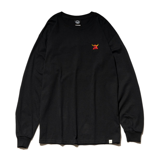 MARKED MONSTER EMBROIDERY LONG TEE