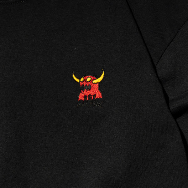 MARKED MONSTER EMBROIDERY LONG TEE