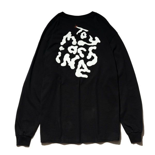 MARKED MONSTER EMBROIDERY LONG TEE