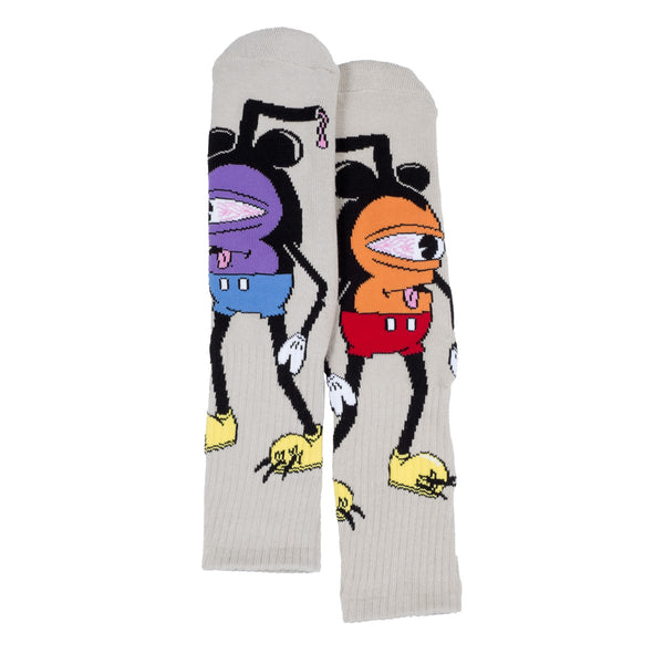TM MOUSEKETEER SOCKS - WHITE